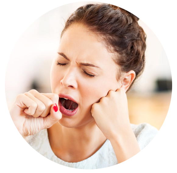 Image représentant une personne fatiguée